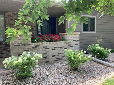 Front Area Brick Planter
