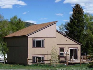 Exterior Back. Your pets can enjoy the fenced back