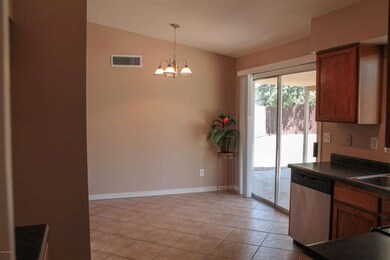 Double doors to backyard