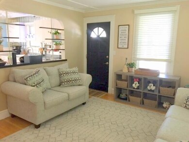Entrance to living room
