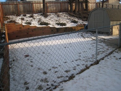 Side yard at TH Unit