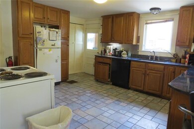 Kitchen with granite counters