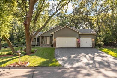 Enjoy the oversized 3-car insulated garage and impressive curb appeal with cedar and brick exterior.