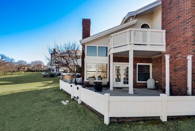 Balcony & back Patio with fence