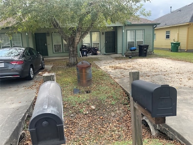 Front of duplex. Unit A & B
