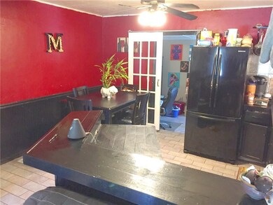 Another view of kitchen. Fridge stays with the right offer.