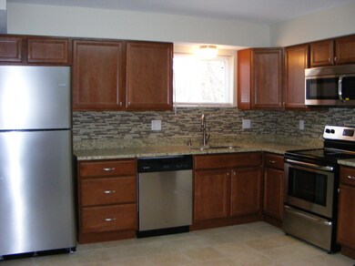 Kitchen with eating area