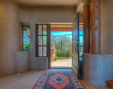 Front entry hallway