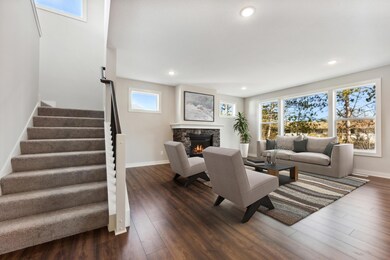 Living Room - Virtually staged