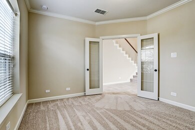 Work from home in this private and light study.