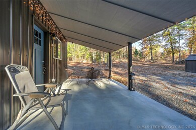 Oversized Covered Porch is a great place to relax