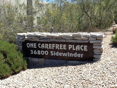 One CF Place Sign