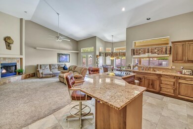 Upgraded granite counters
