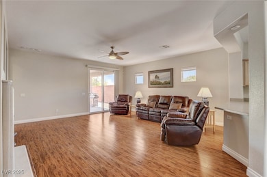 Enter into the spacious living room.