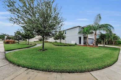 Large corner lot, community mows yard