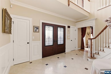 Entry Foyer with Double Coat Closet