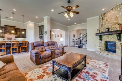 Open concept living and kitchen