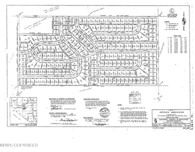 Plat for Patricia Subdivision- Horizonta