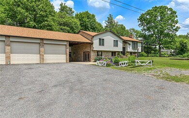 The Garage is approximately 42' long & 30' deep.