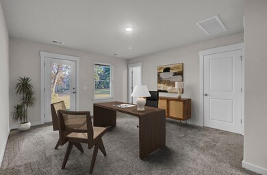 1ST FLOOR BEDROOM/OFFICE WITH FULL BATH