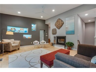 Additional view of Great Room showing lighted disp