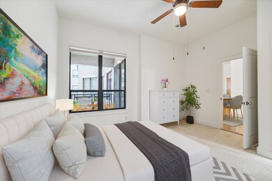 The generously sized ensuite bedroom include a lar