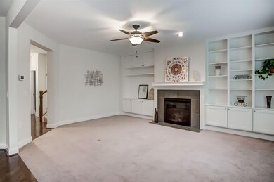 Great room!  Gas fireplace! Built ins!