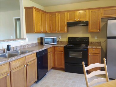 The kitchen triangle is well designed