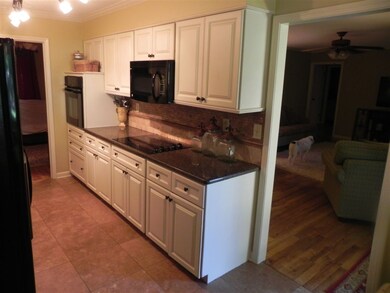 Completely updated kitchen with granite, new light