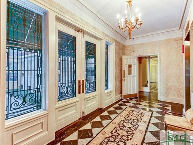 You are welcomed by the warm entry with elegant ap
