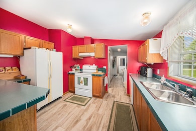 kitchen with walkout dinning
