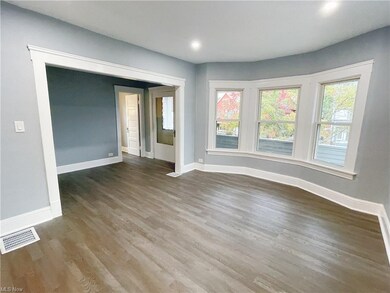 Living room and front sitting room