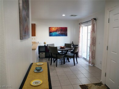 Right of front door you enter your dining area.
