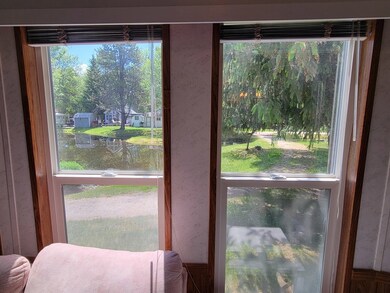Views of the pond from the living room