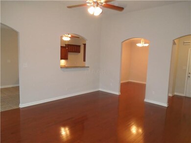 Note the beautiful arches from the great room to t