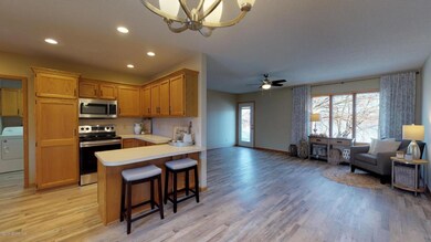 Kitchen & Living Room