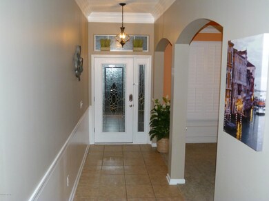 Foyer looking at front door