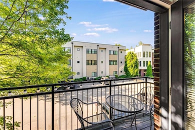 Back balcony off living room