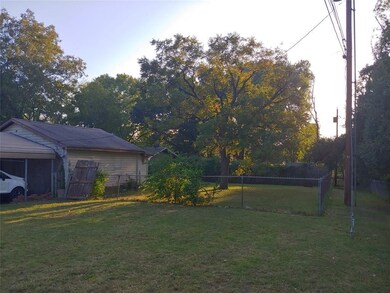 Back view of side street
