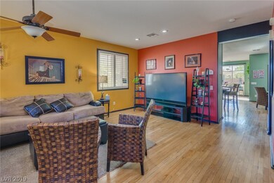 Front Entry into Formal Living Room.  Real Wood Fl