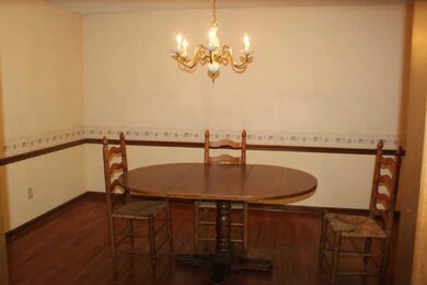 To the right of the foyer is the formal dining room.   Large space, opens easy to the kitchen and has plenty of natural light.