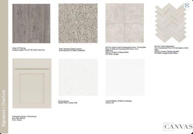 Design selections. This home is currently under co