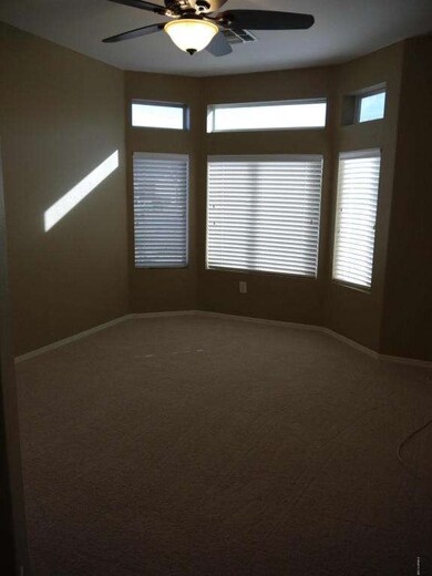 Bedroom 2, bay windows with mountain vie