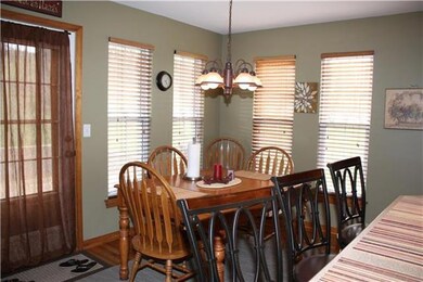 Cozy breakfast area opens to patio