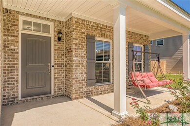 The brick exterior keeps your home cool in the sum