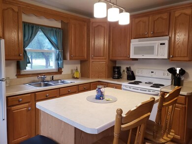 Breakfast bar and appliance garage