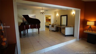 Entry foyer and formal living