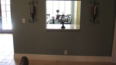 Focus Wall Opens to the Kitchen Area