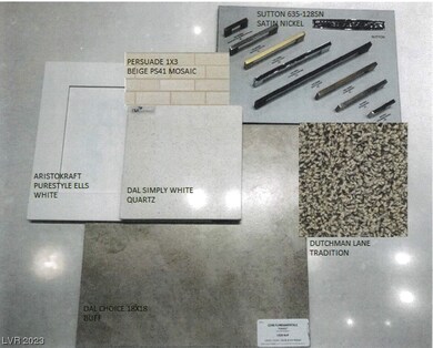 Design Selections.  This home is under constructio