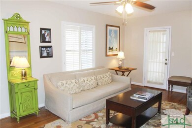 The door leads to a perfect porch!